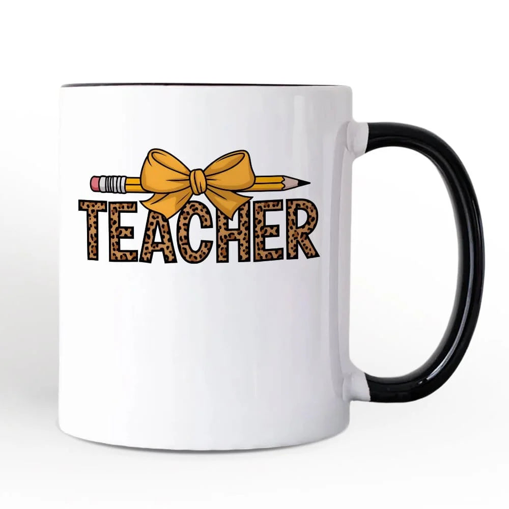 Leopard Teacher Ceramic Mug