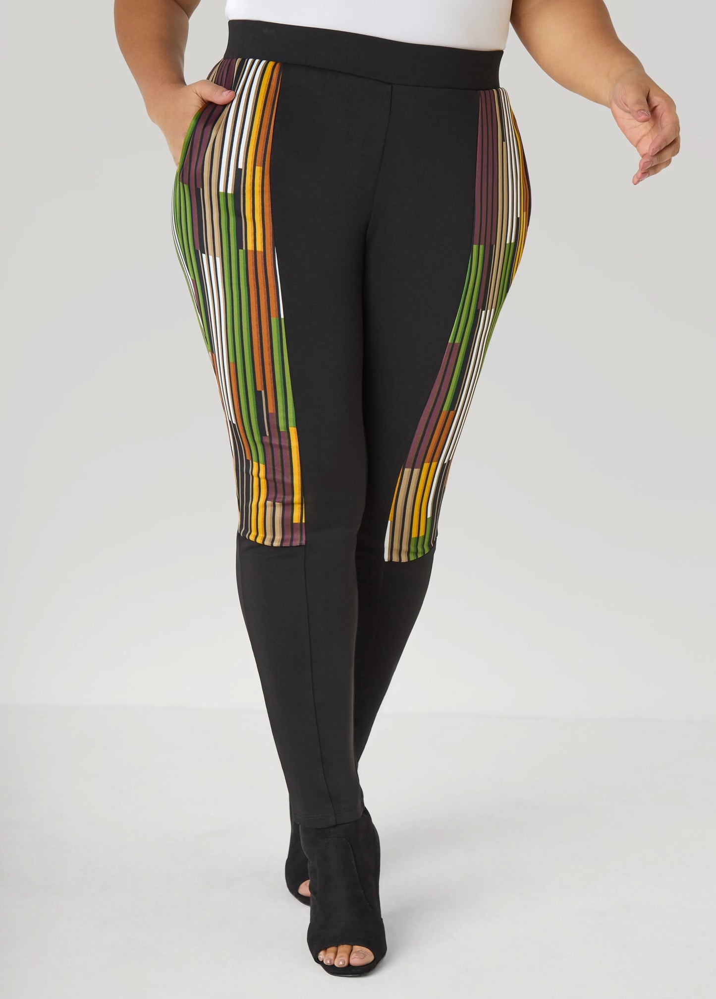 Striped Track Pants