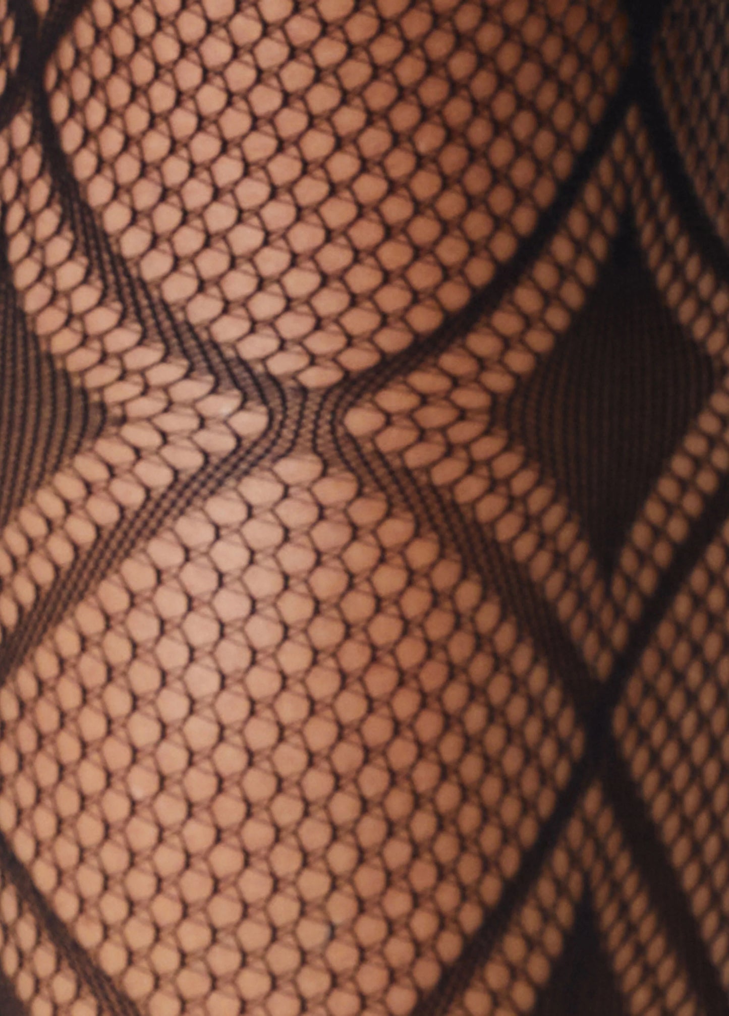 Diamond Net Footed Tights