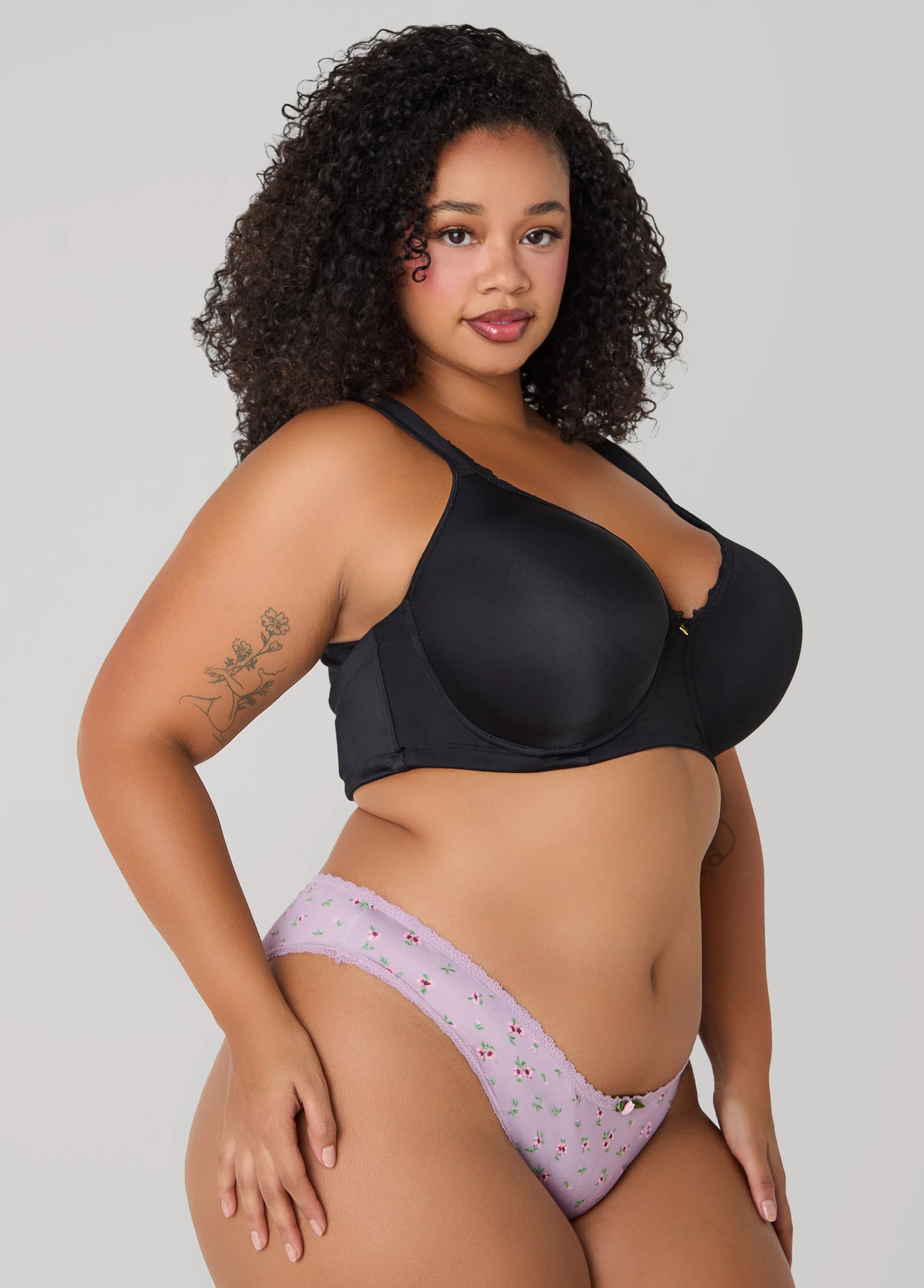 3 Pack Lace Trimmed Bikini Panties