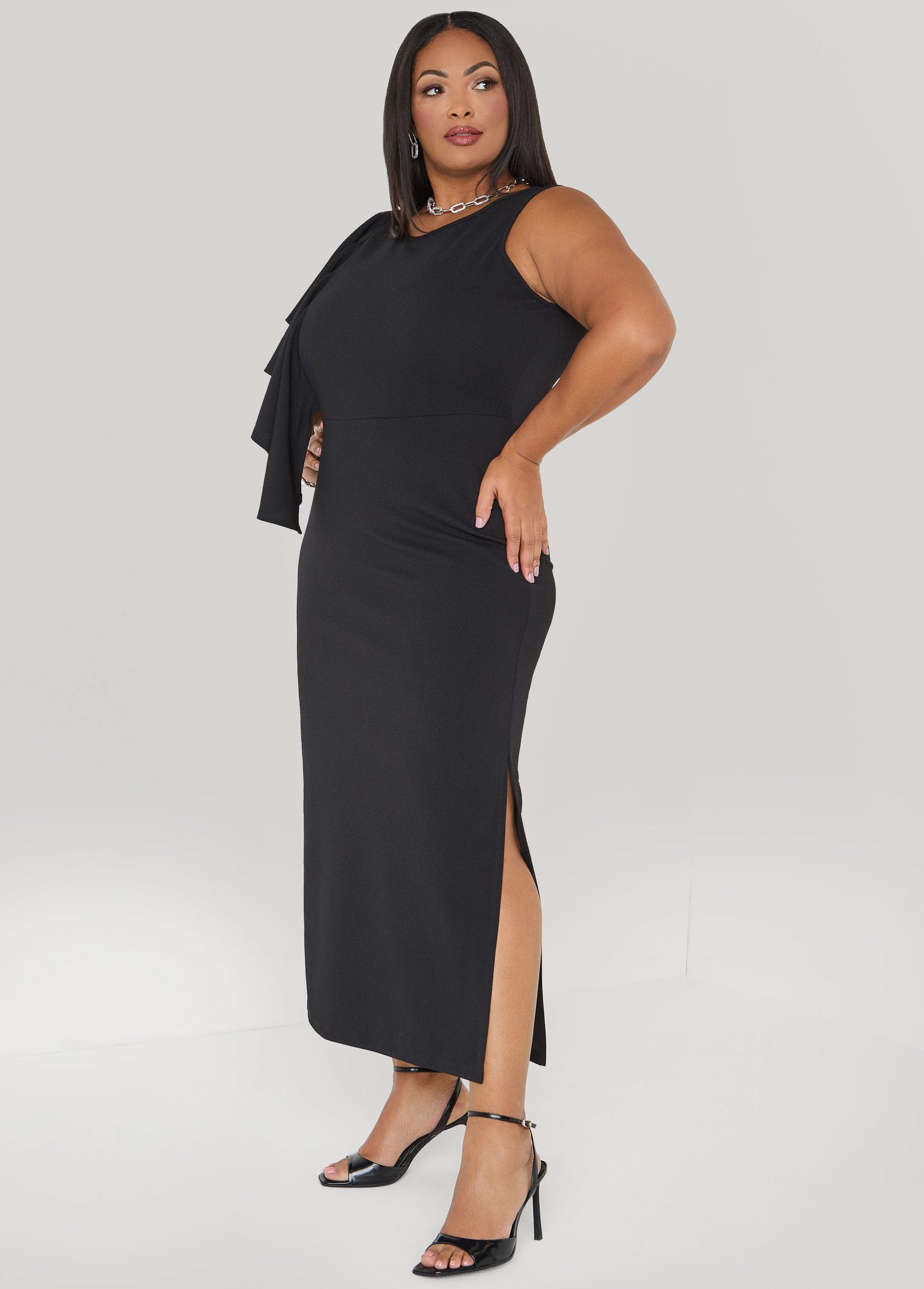 Ruffled Maxi Dress