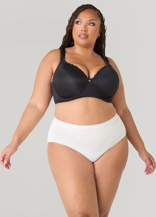 Full Coverage Stretch Cotton Briefs
