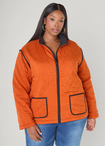 Reversible Quilted Barn Jacket