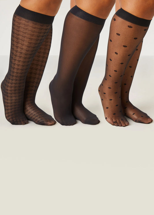 3PK Trouser Socks