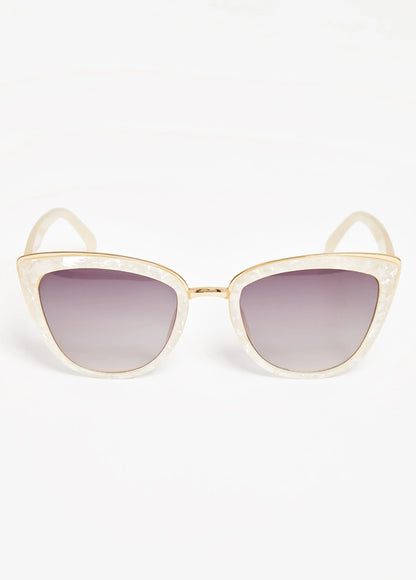 Marbled Cat Eye Sunglasses