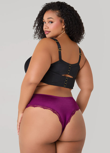 3 Pack Lace Trimmed Cheeky Panties