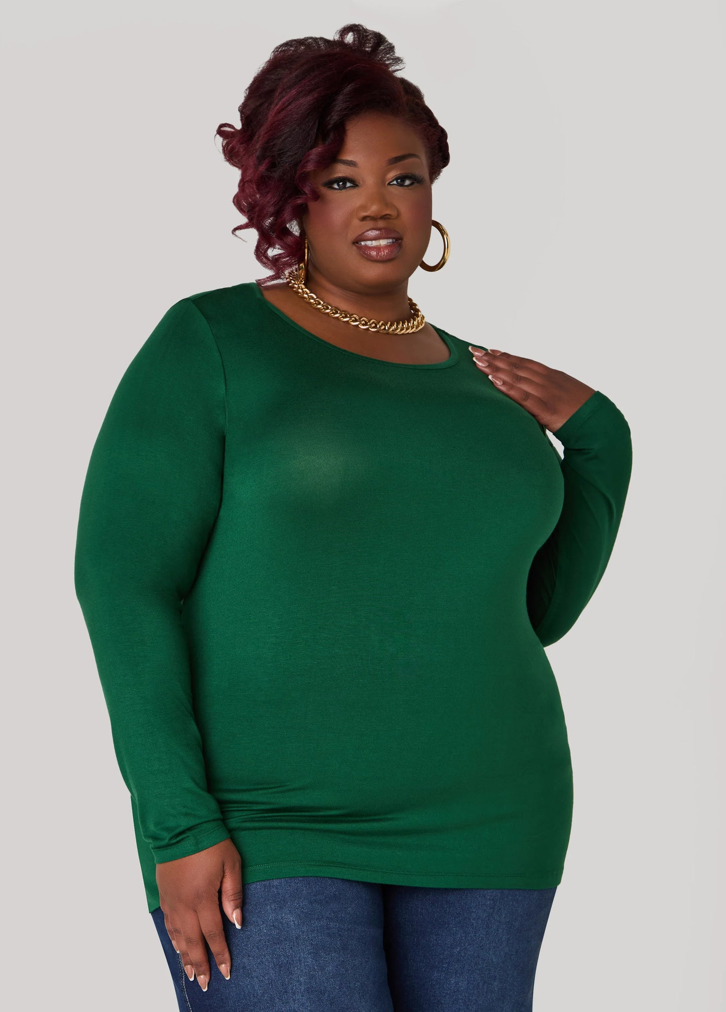 The Basic Long Sleeved Jersey Tee
