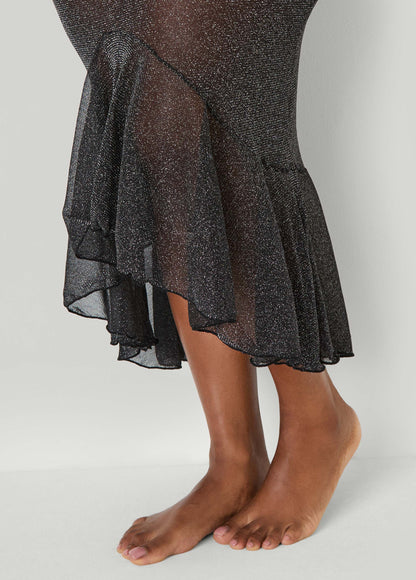Metallic Mermaid Slip Dress