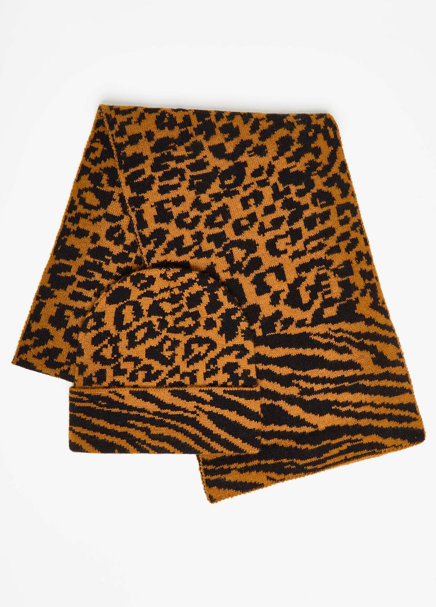 Animal Hat And Scarf Gift Set