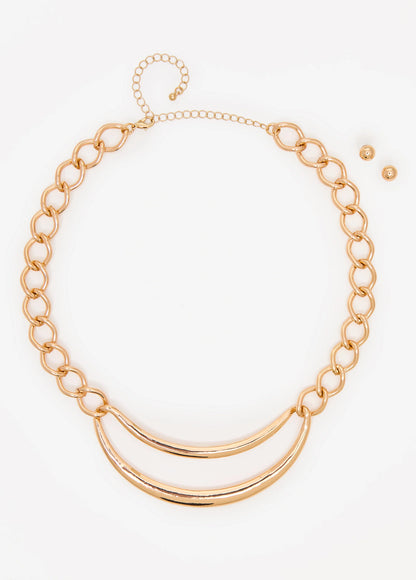 Moon Necklace Set