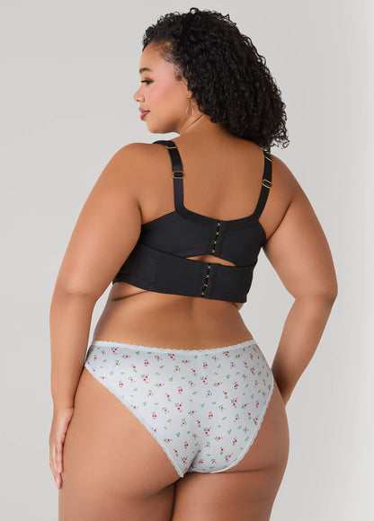 Lace Trimmed 3 Pack Bikini Panties