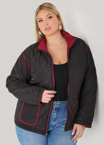 Reversible Quilted Barn Jacket