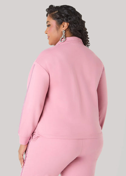 Crystal V Neck Pullover