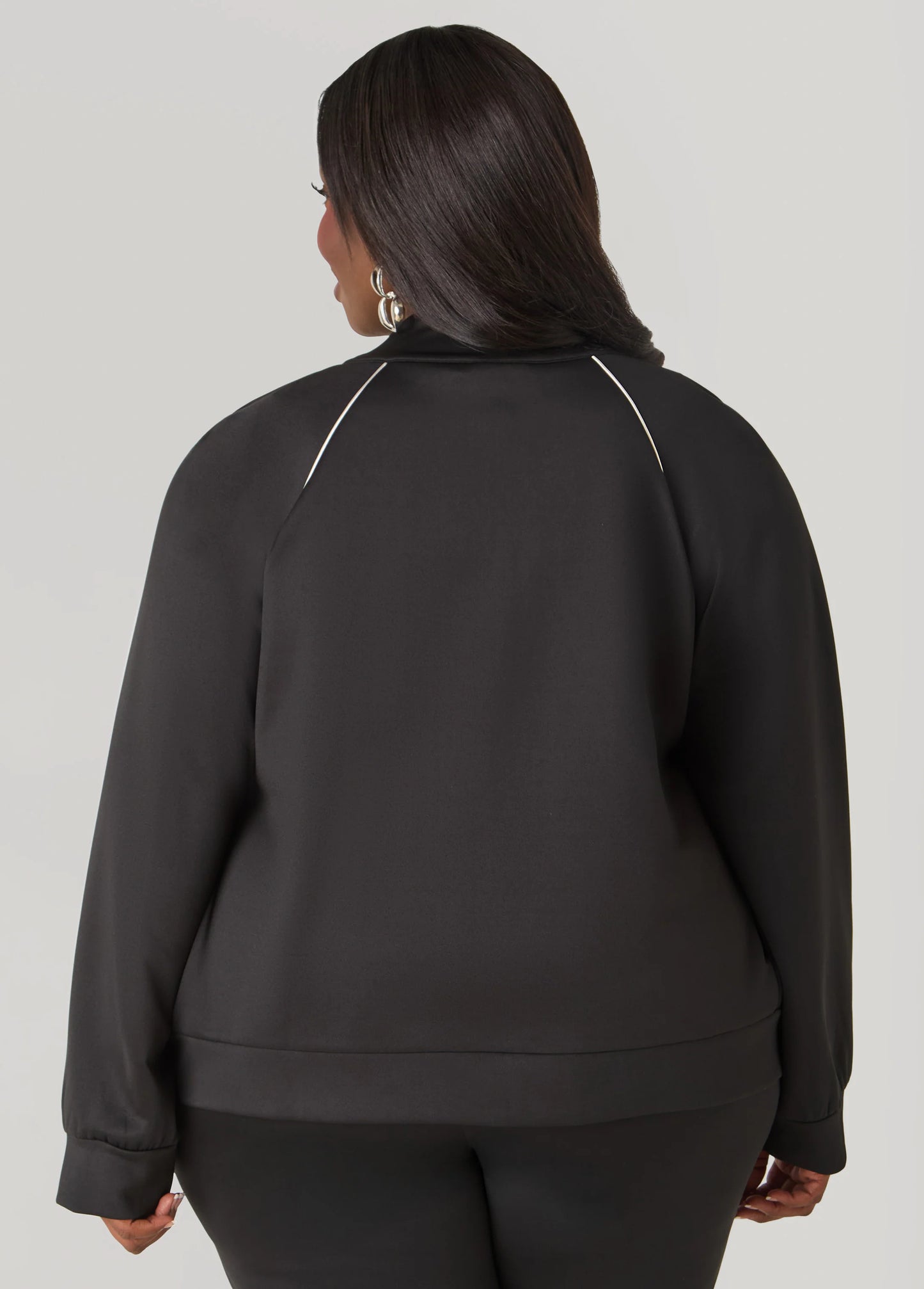 Piped Track Jacket