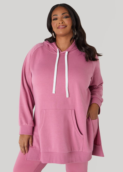 Oversized Side Split Hoodie