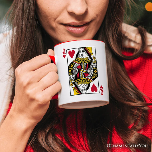 Queen Of Hearts Ceramic Mug