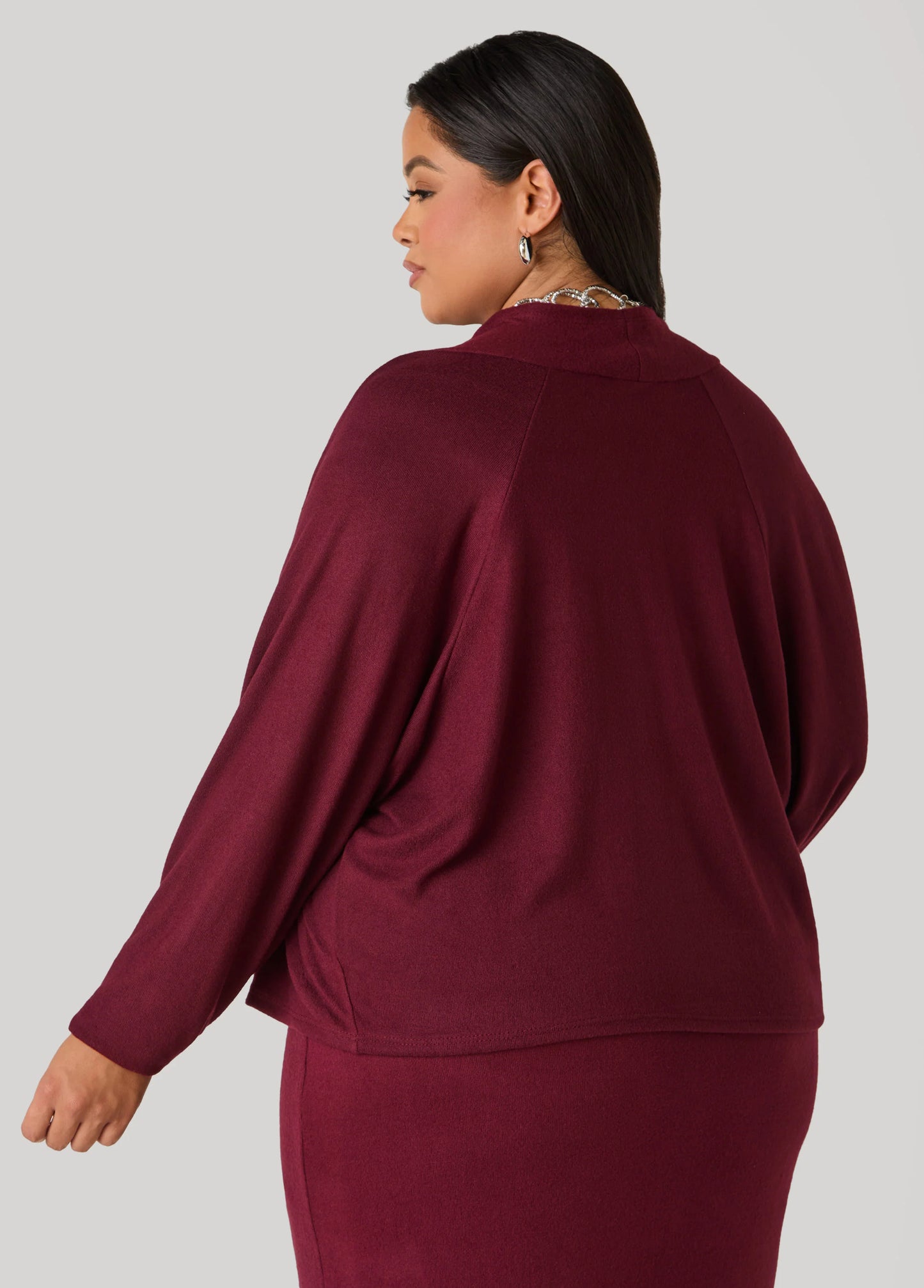 Brushed Knit Bolero