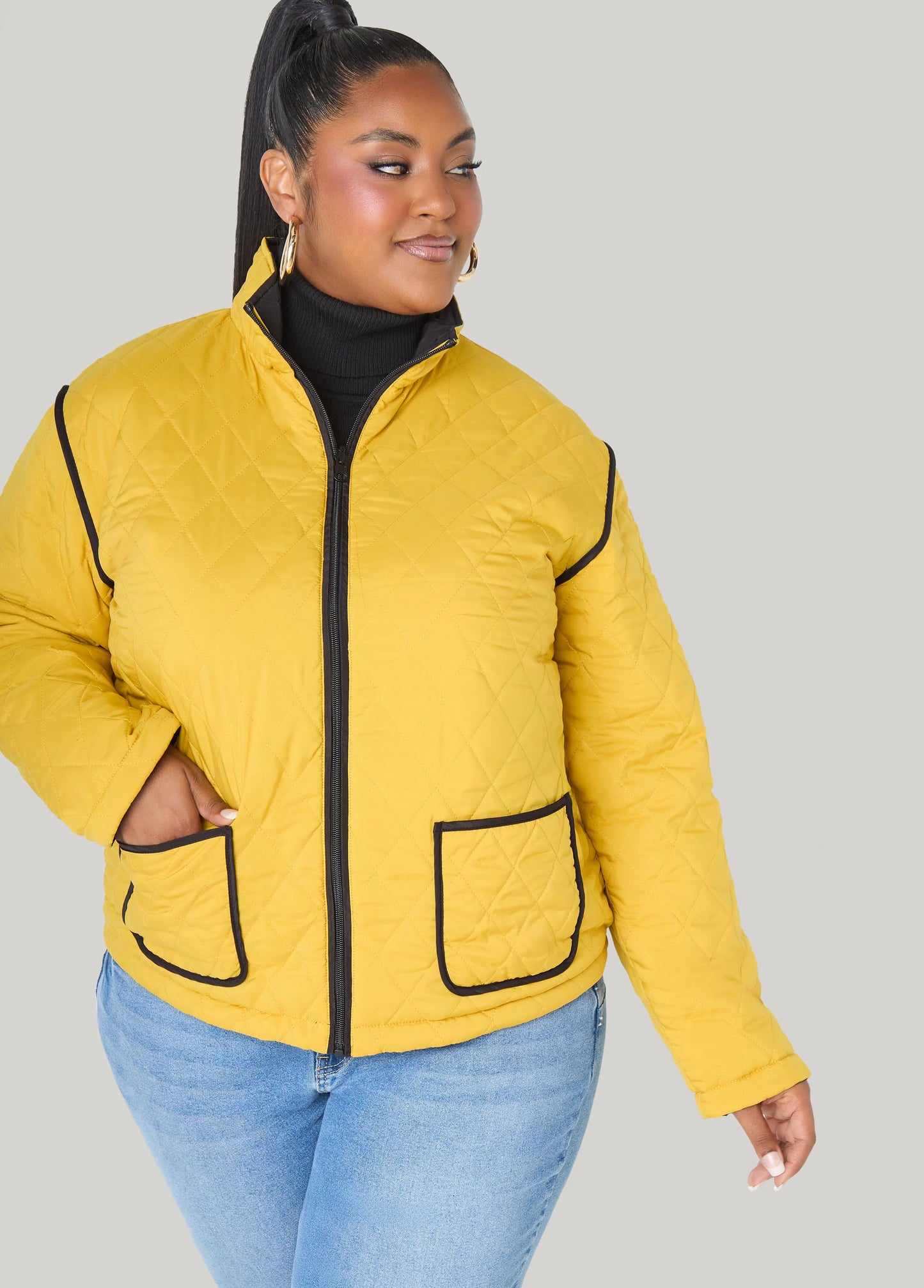 Reversible Quilted Barn Jacket