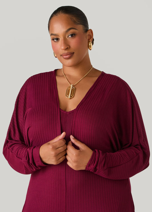 Ribbed Bolero