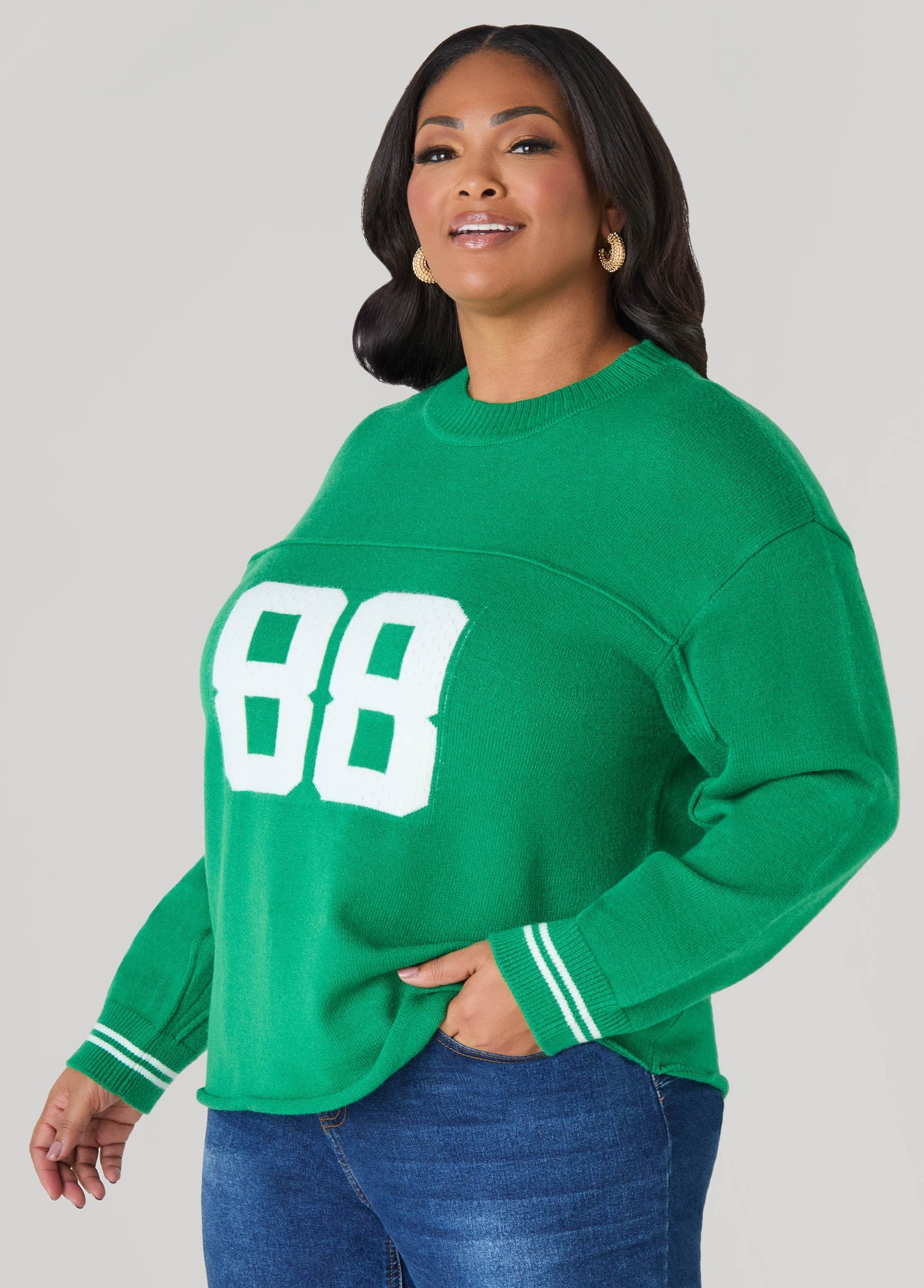 Varsity Pullover Sweater