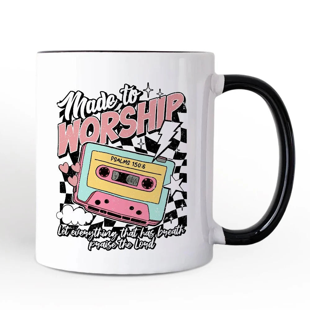 Made To Worship Ceramic Mug