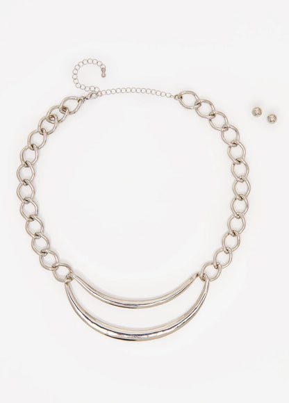 Moon Necklace Set