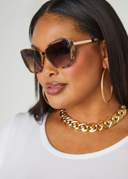 Tortoiseshell Cat Eye Sunglasses
