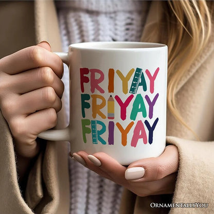 Friyay Teacher Ceramic Mug