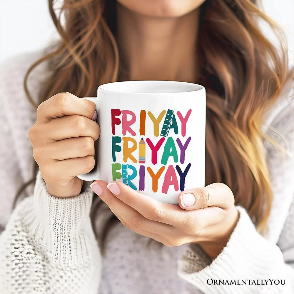 Friyay Teacher Ceramic Mug