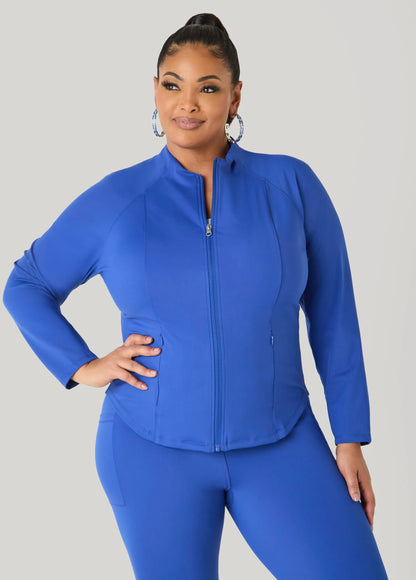 Zip Front Athletic Jacket
