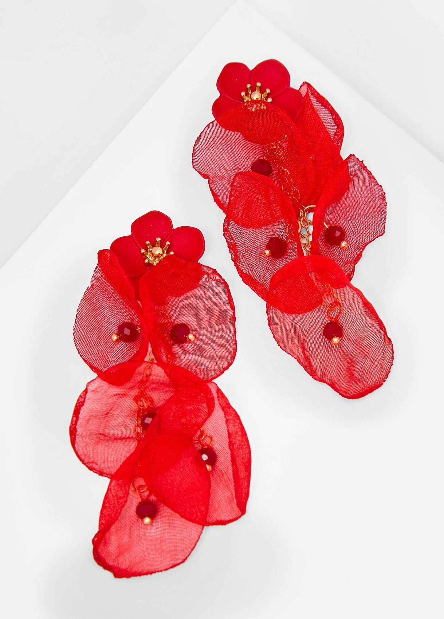 Flower Dangle Earrings