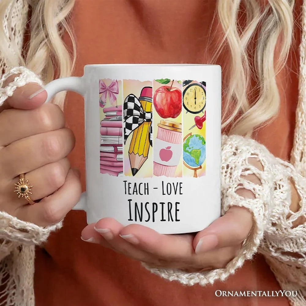 Teach Love Inspire Ceramic Mug