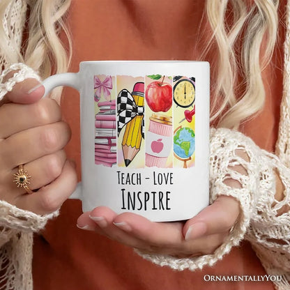 Teach Love Inspire Ceramic Mug