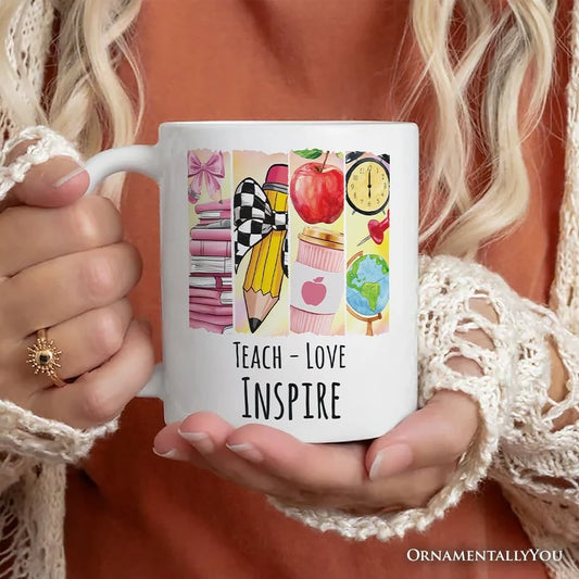 Teach Love Inspire Ceramic Mug
