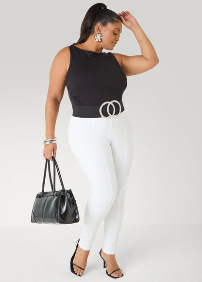 Seamed Ponte Leggings