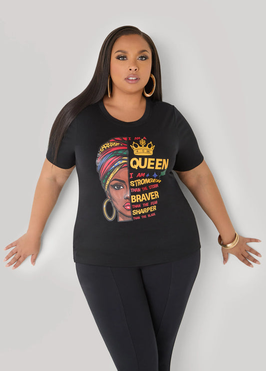 I Am A Queen Graphic Tee