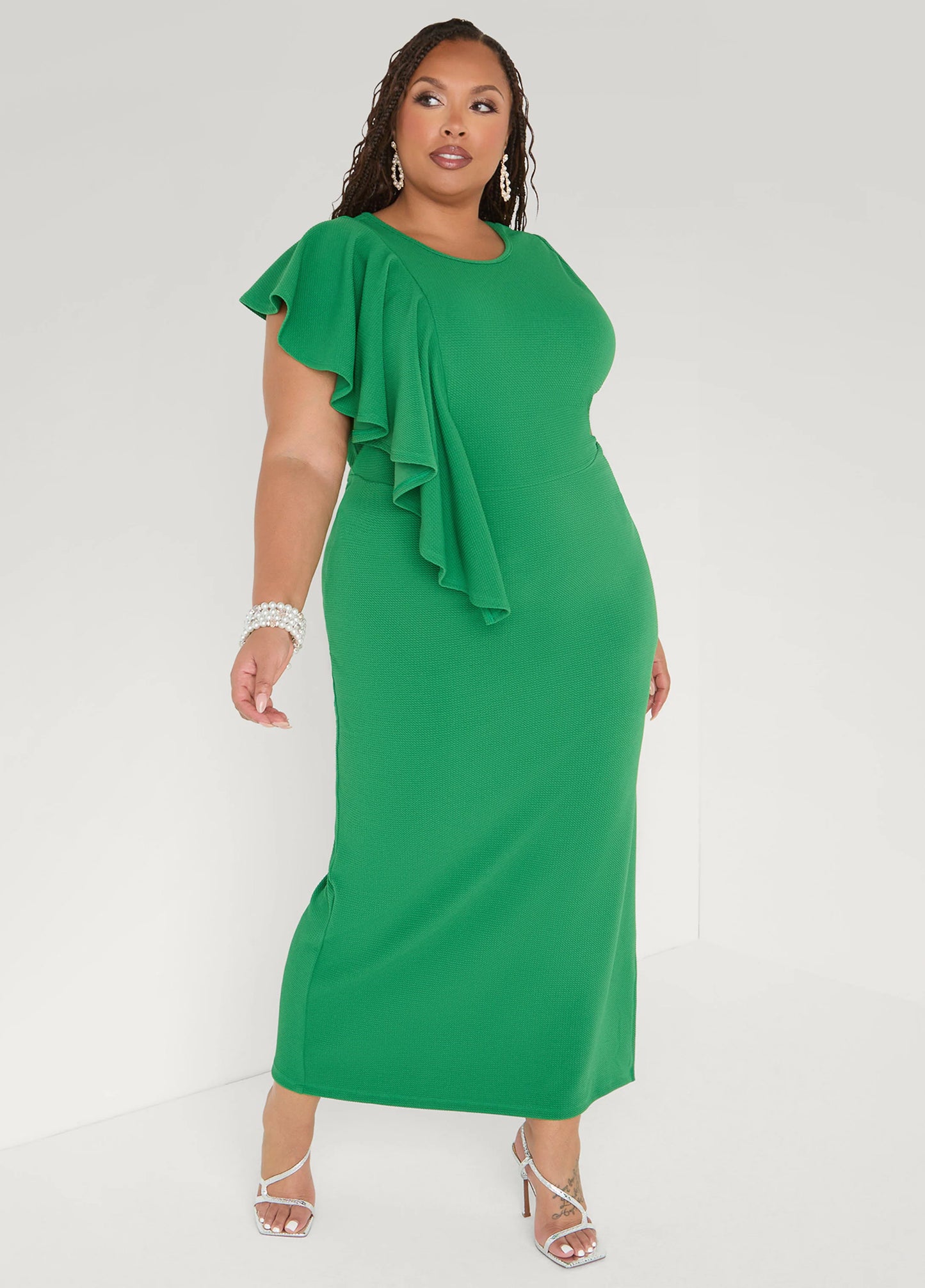 Ruffled Maxi Dress