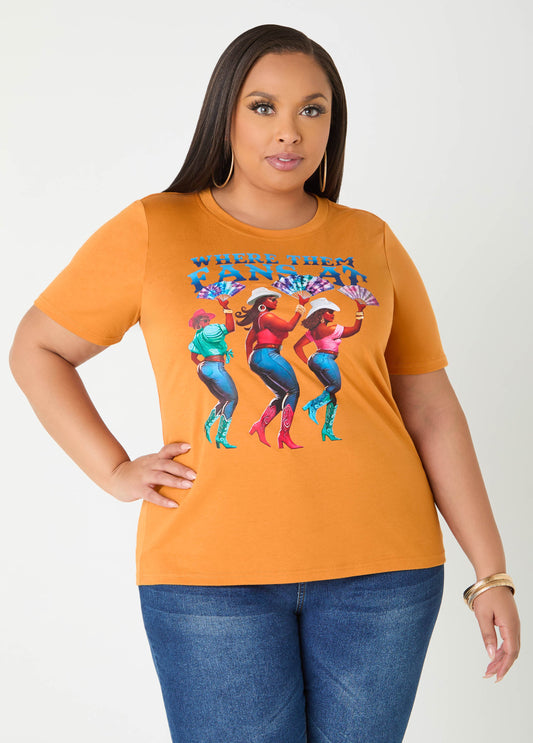 Where Them Fans At Graphic Tee