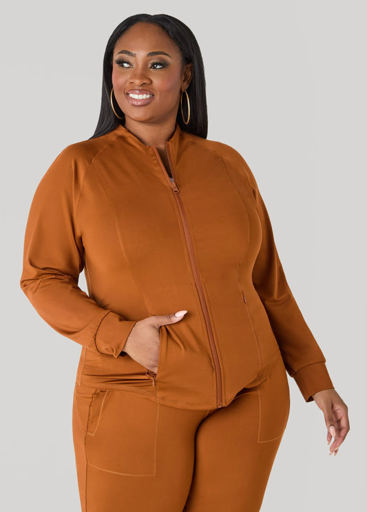 Zip Front Track Jacket