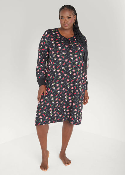 Pillow Talk Wine Glass Sleepshirt