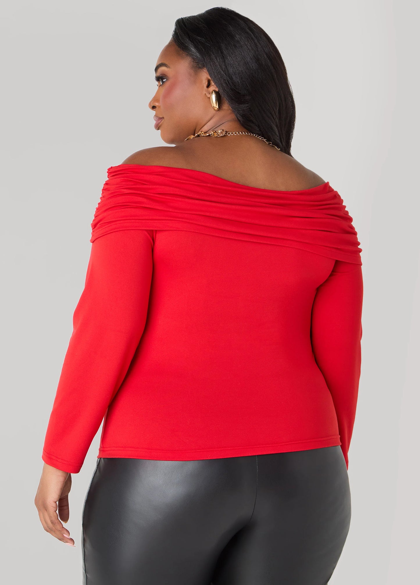 Crisscross Off The Shoulder Top