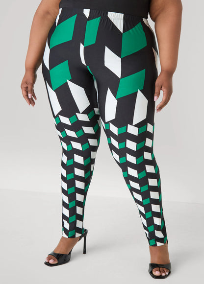 Geo Print Leggings