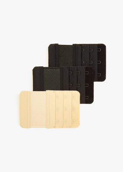 Three Hook Bra Extender Set