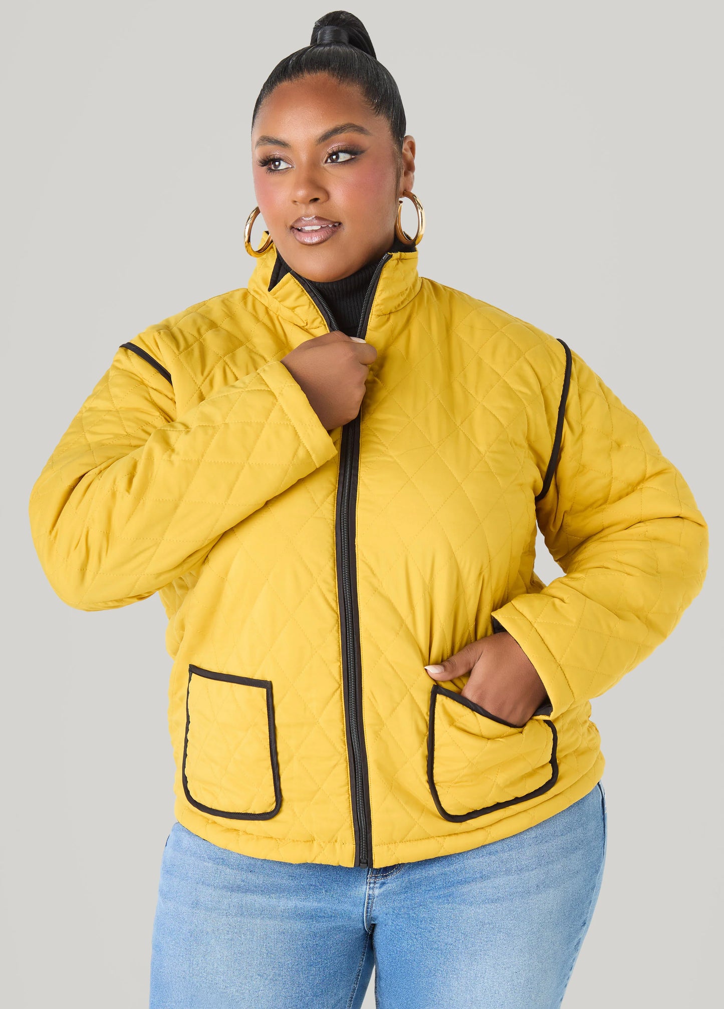 Reversible Quilted Barn Jacket