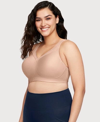 MagicLift Seamless Sports Bra Cafe