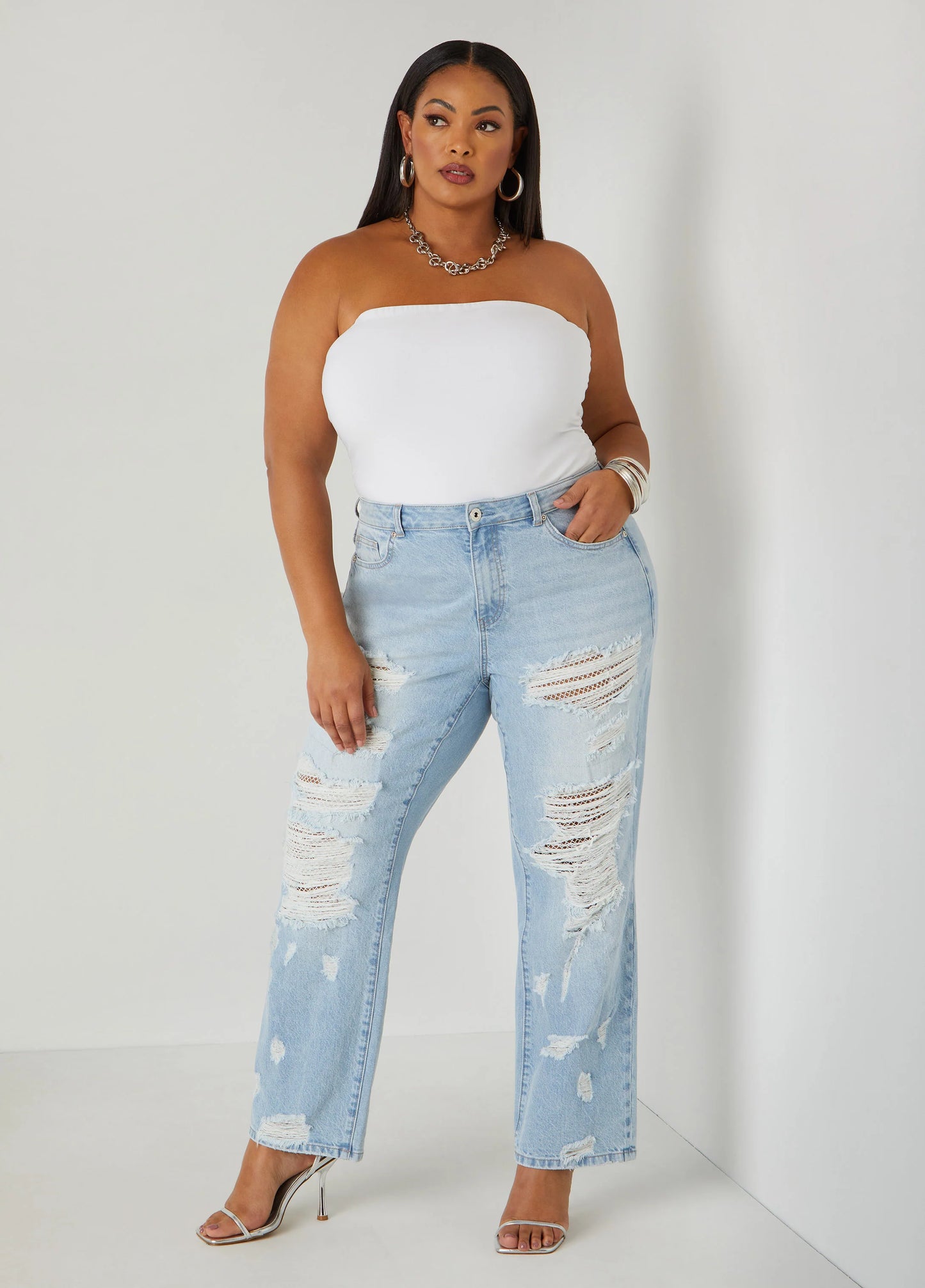Ruched Tube Top