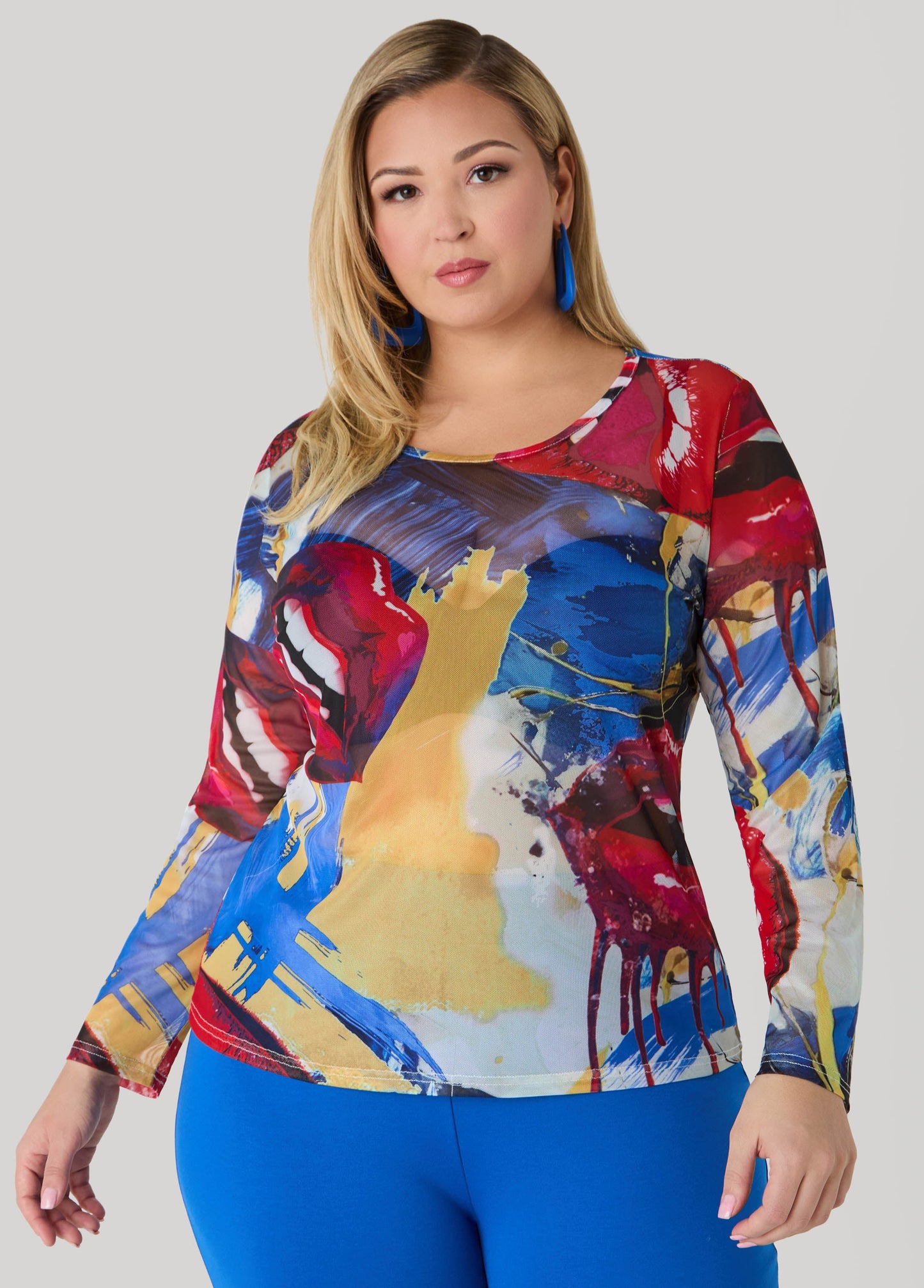 Printed Mesh Top