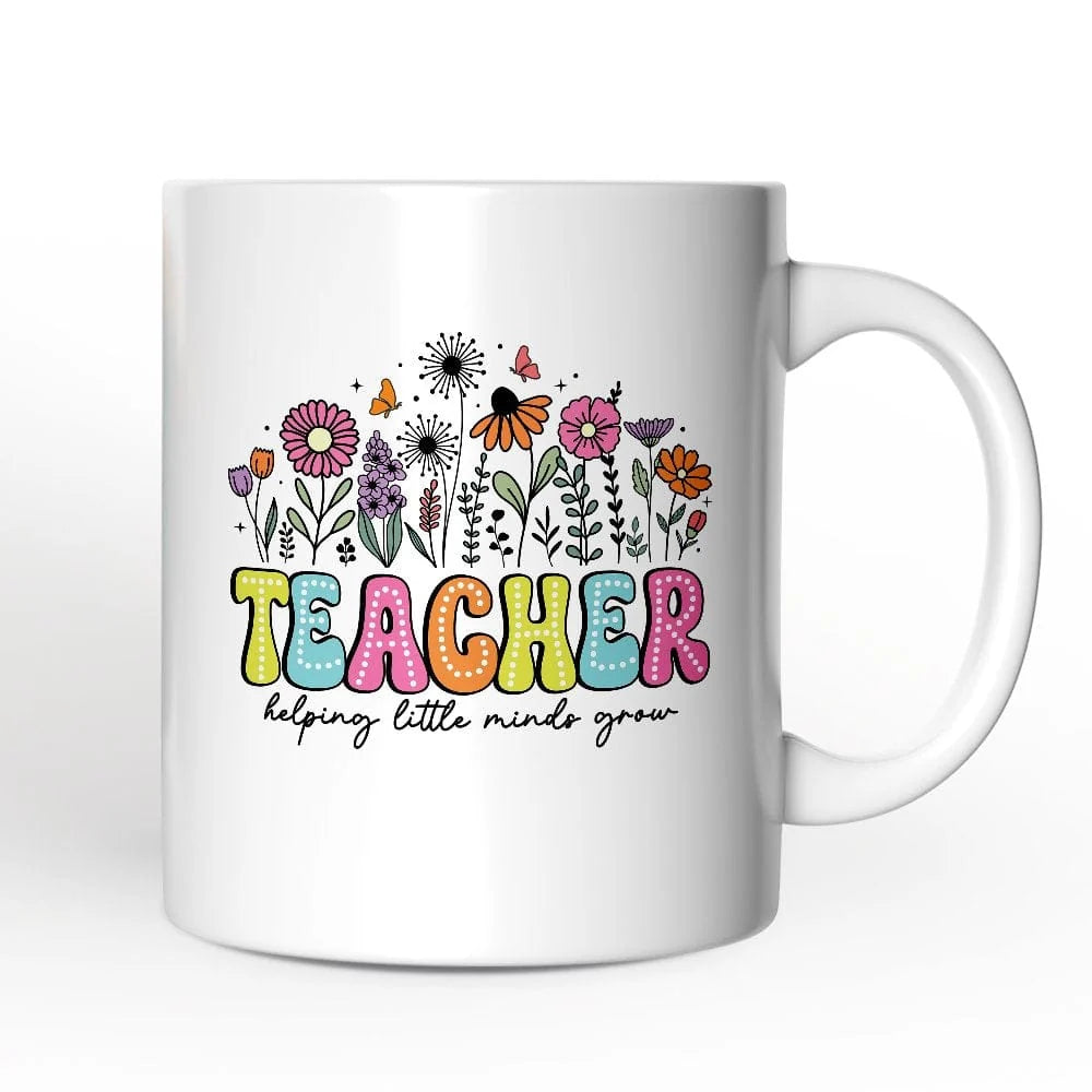 Helping Little Minds Grow Teacher Mug