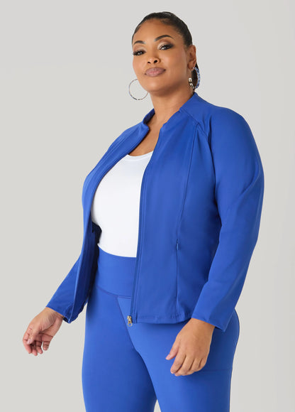 Zip Front Athletic Jacket
