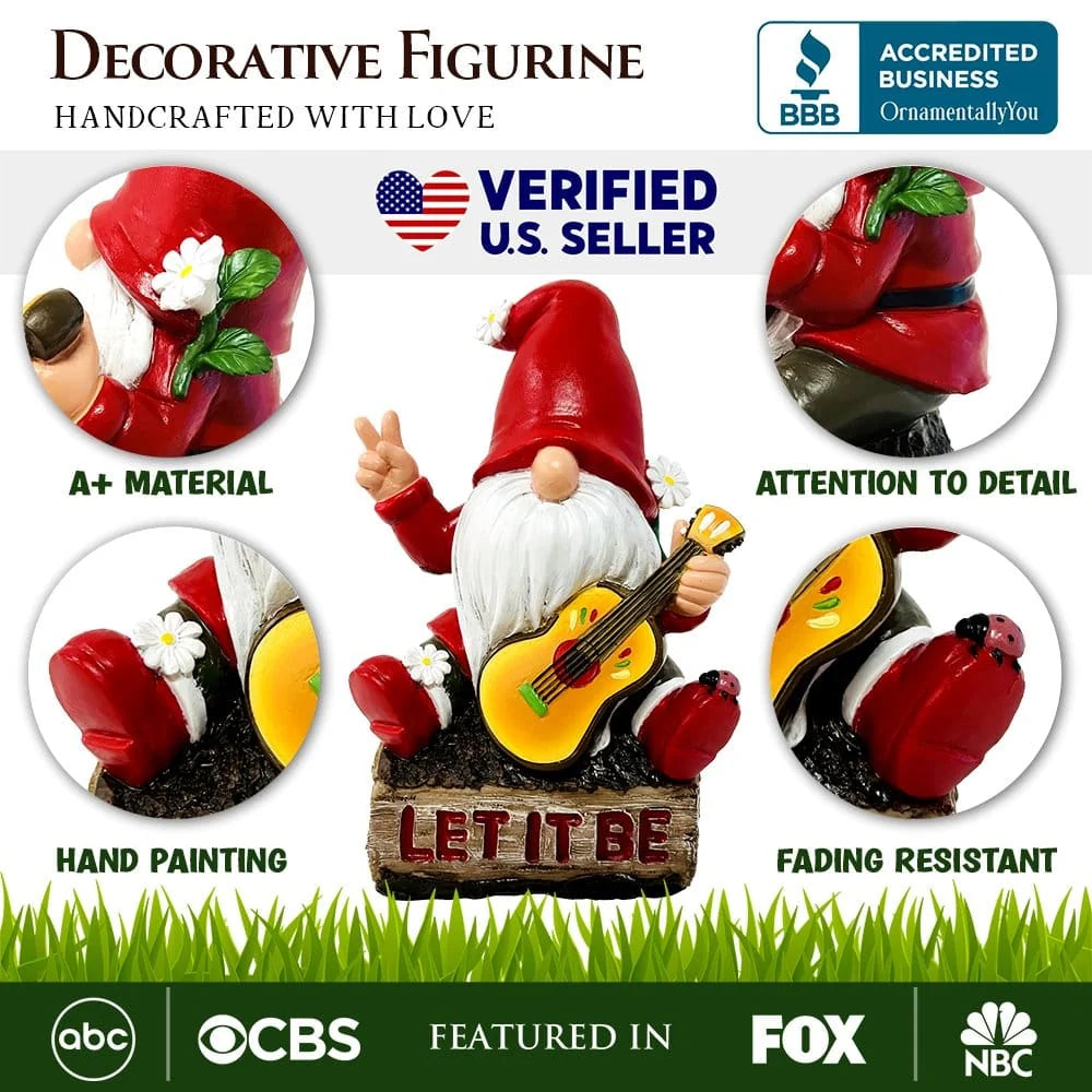 Hippy Gnome Figurine